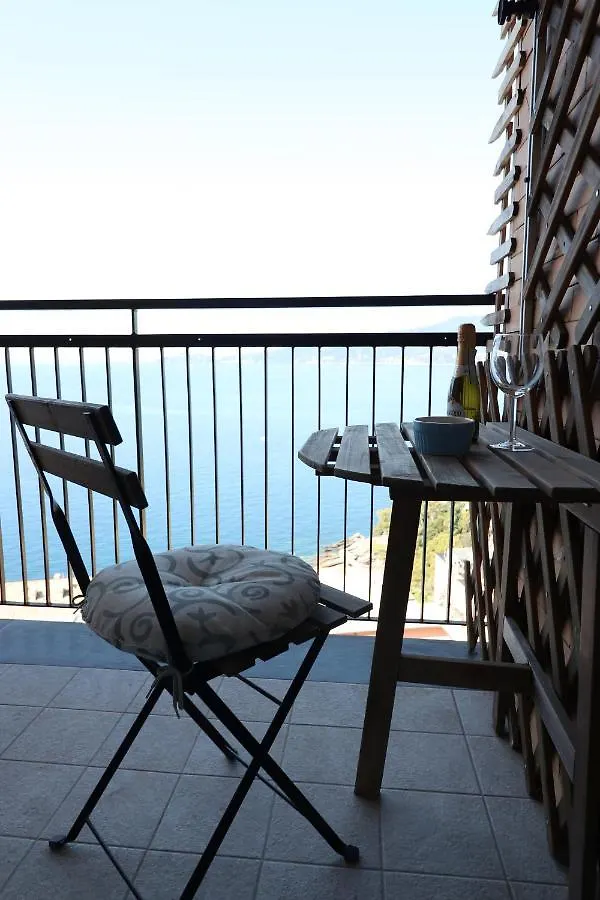 Appartamento Una Conchiglia sul Mare Attico vista Portofino Zoagli