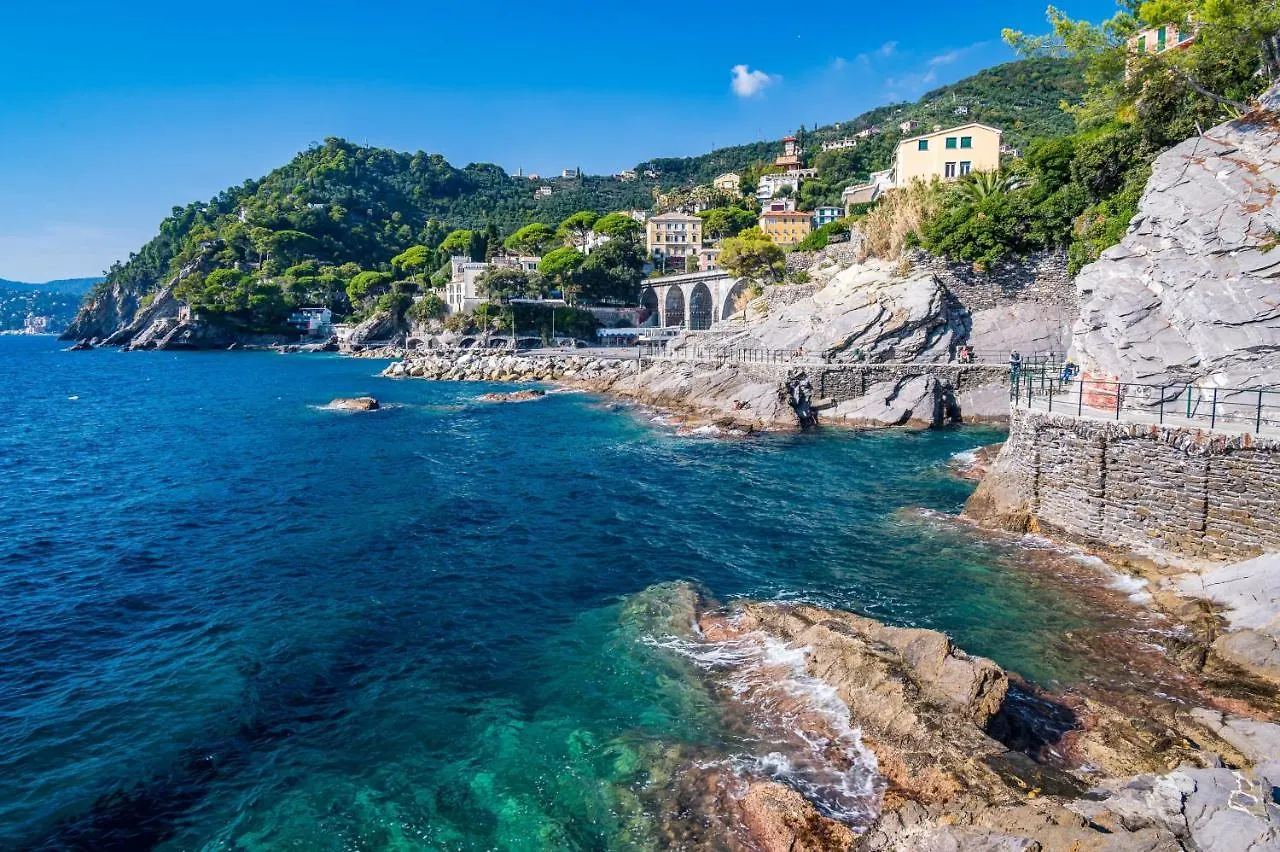 Appartamento Una Conchiglia sul Mare Attico vista Portofino Zoagli